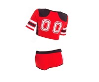 SKCU017 making sexy cheerleading uniform style custom football baby cheerleading uniform style custom-made cheerleading uniform style cheerleading uniform  all star cheer uniforms front view